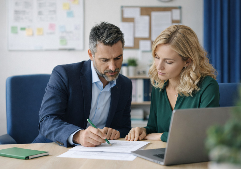 Accompagnement en management avec analyse de documents et conseil personnalisé