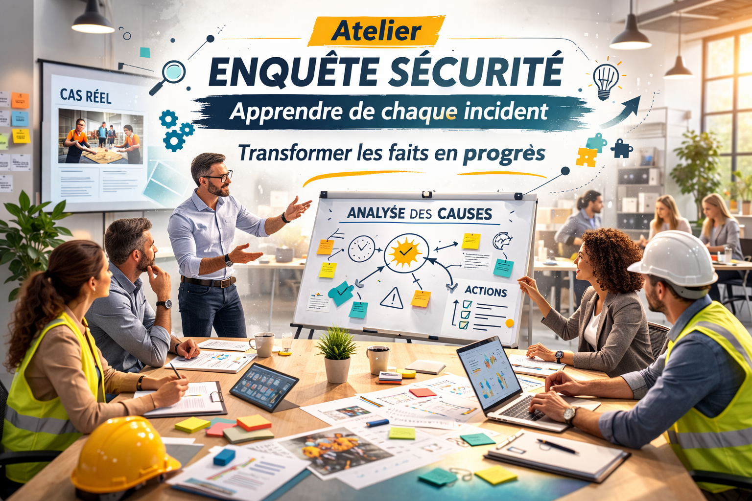 Atelier Enquête Sécurité – Apprendre de chaque incident